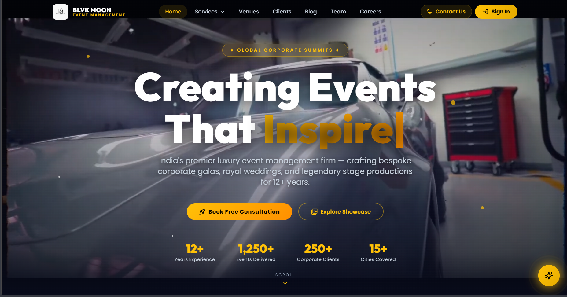Black Moon Events - Event Management Platform
